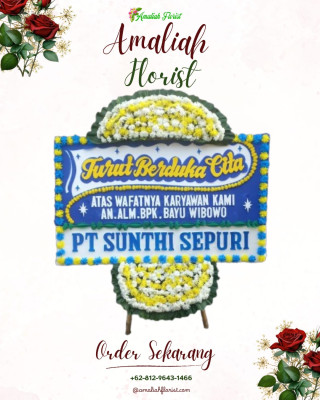 Papan Bunga Duka di Pringgokusuman