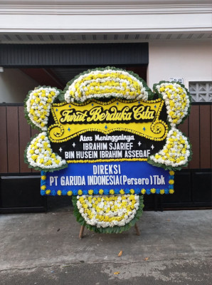 Papan Bunga Duka di Pringgokusuman