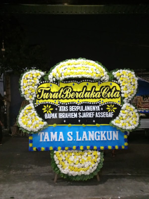 Papan Bunga Duka di Pringgokusuman