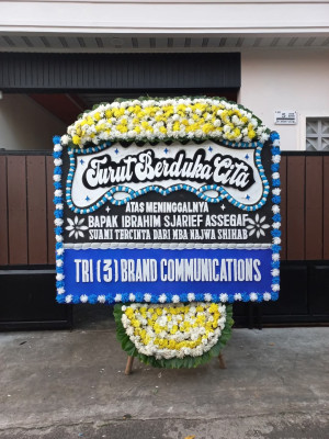 Papan Bunga Duka di Pringgokusuman